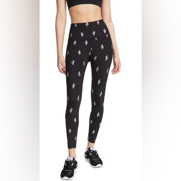 ✨Beyond Yoga Iridescent Cactus Print Leggings Active Yoga Pants Athleisure XXL - Picture 2 of 6